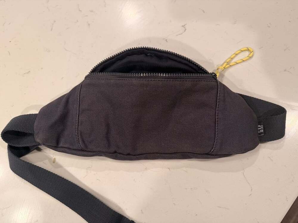 Gap Canvas Belt Bag Blue Waist Pack Fanny Pack